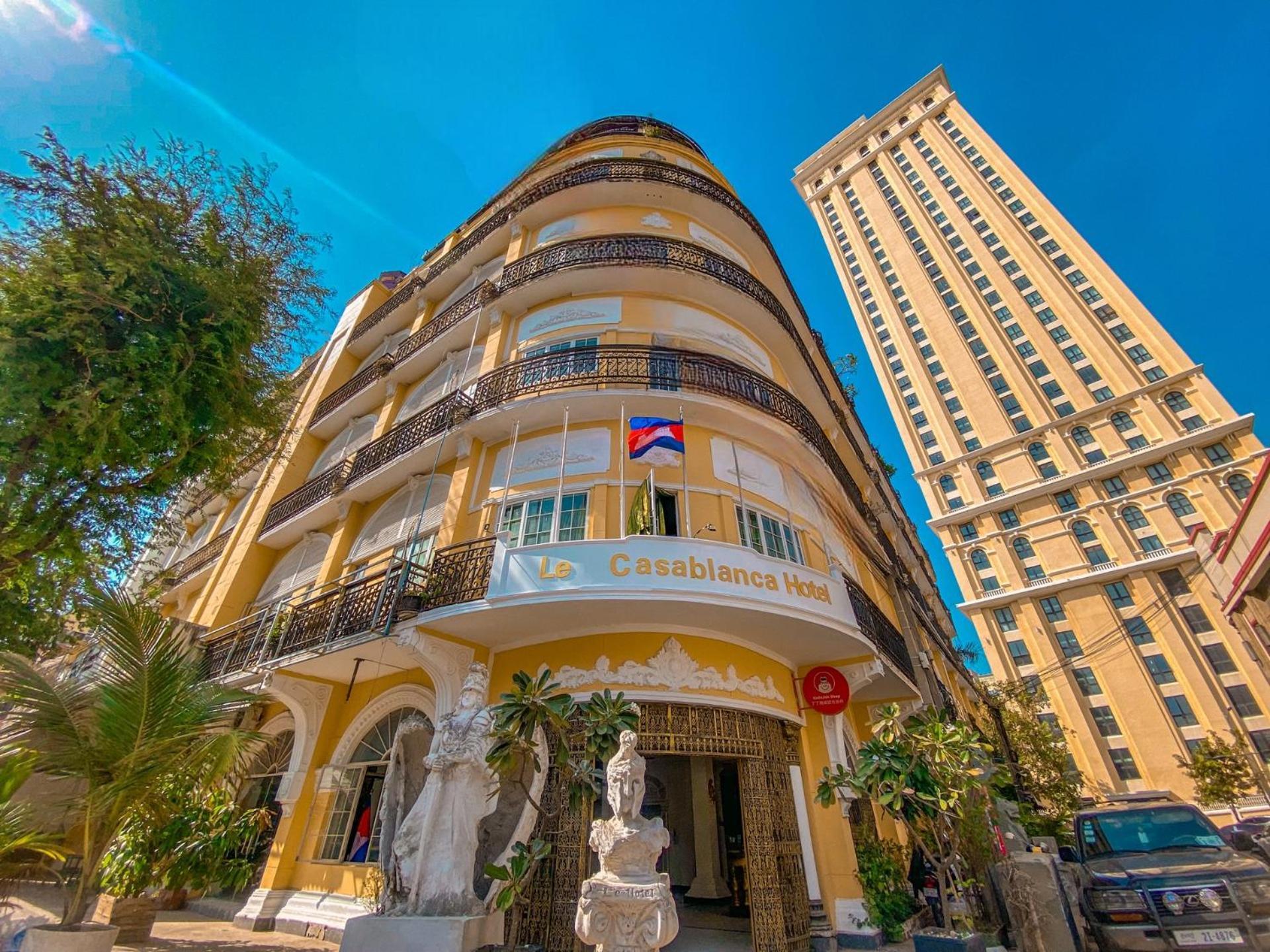 Le Casablanca Hotel Phnom Penh Zewnętrze zdjęcie